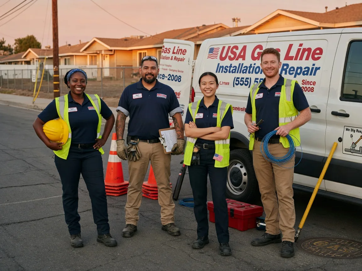 Gas Line Installation company in Pittsford, MI